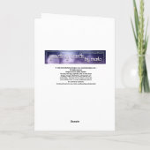 Petite poussette de Pâques avec carte de souhaits (Dos)