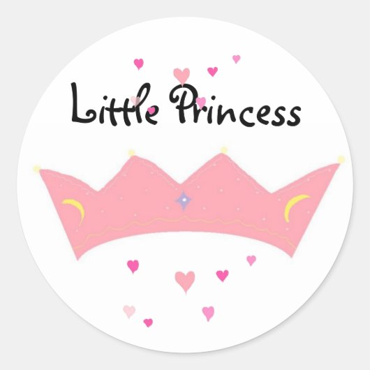 Petite Princesse - autocollants (Devant)