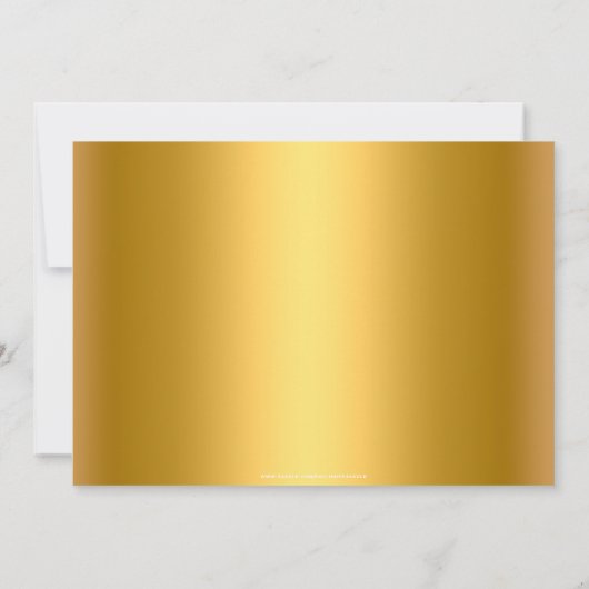 Petite Princesse Invitation d'anniversaire (Dos)