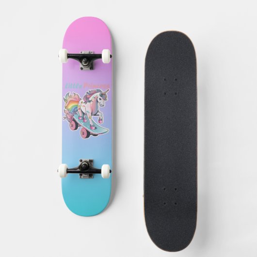 Petite princesse skateboard (Recto)