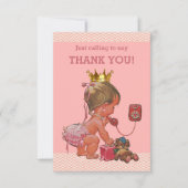 Petite princesse sur des chevrons de Merci de (Devant)