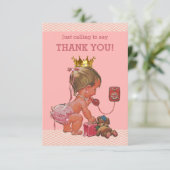 Petite princesse sur des chevrons de Merci de (Debout devant)