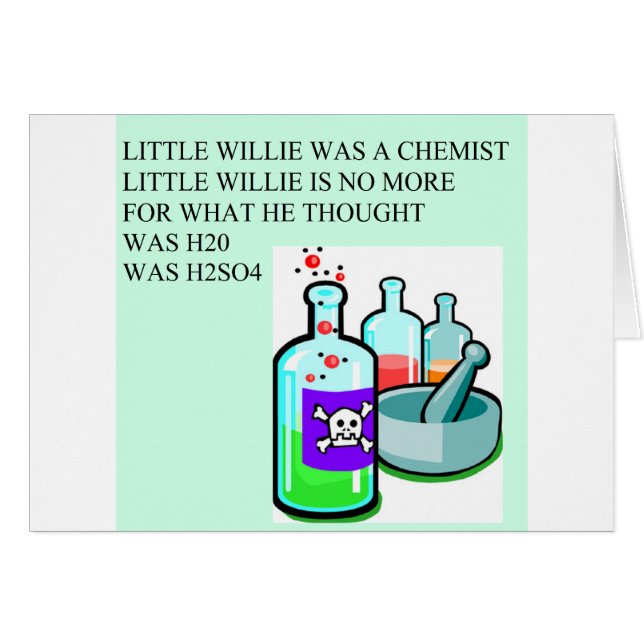 petite rime de willie de chimie (Devant horizontal)