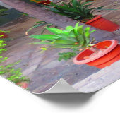 Petite ruelle à Séville, Espagne - Poster (Coin)