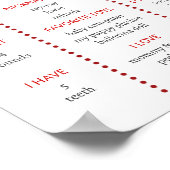 Petite Saint Valentin Anniversaire Poster (Coin)