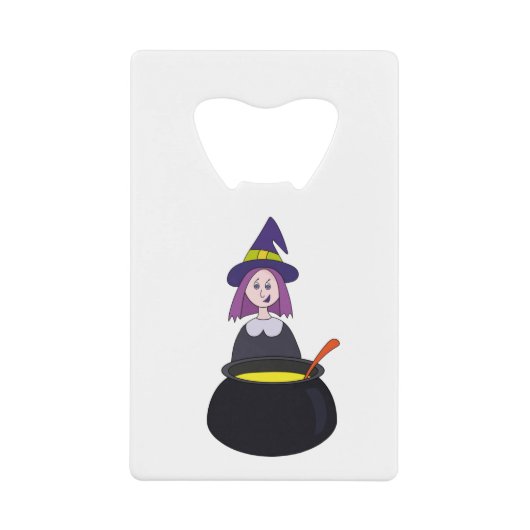 Petite sorcière Halloween Cauldron (Devant)