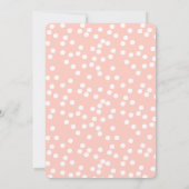 Petite souris - Invitation Baby shower (Dos)