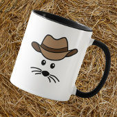 Petite souris personnalisable Cowboy Mug