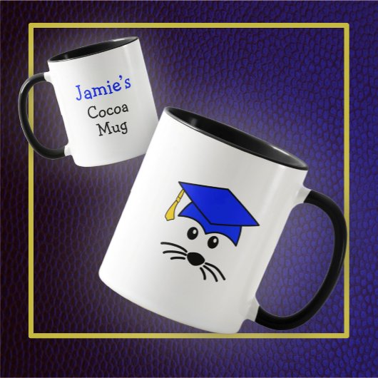 Petite souris personnalisable Mug Graduate