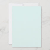 Petite Sunshine Invitations de fête d'anniversaire (Dos)
