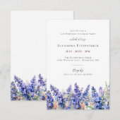 PETITE SURPRISE Invitation d'anniversaire 21 ans F (Devant / Derrière)