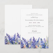 PETITE SURPRISE Invitation d'anniversaire 25 ans F (Devant / Derrière)