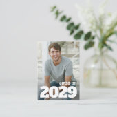 Petite taille MINI 3,5 po X 2,5 po Invitations de (Debout devant)