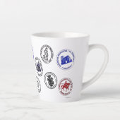 Petite tasse à latte Saint James Way (Droite)
