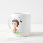 Petite tasse de fille de coccinelle (Devant gauche)