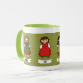 Petite tasse de filles de mars de femmes (Devant gauche)