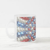 Petite tasse en verre dépoli avec couleurs Pays-Ba (Gauche)