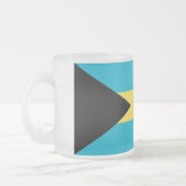 Petite tasse en verre dépoli avec le drapeau des B (Gauche)