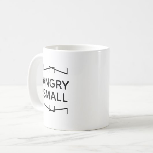 Petite" tasse "fâchée (Devant gauche)