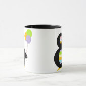 Petite tasse heureuse de pingouin (Centre)