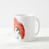 Petite tasse heureuse de pingouin (Devant droit)