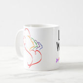 Petite tasse "inattendue" de femmes (Devant gauche)