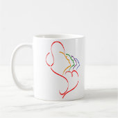 Petite tasse "inattendue" de femmes (Gauche)