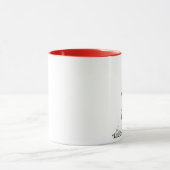Petite tasse rouge moderne d'enfant de capuchon (Centre)