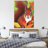 Petite toile d'écureuil (Insitu(Chambre))