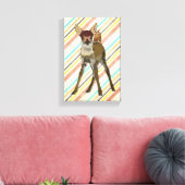 PETITE toile FAUN & OWL (Insitu(Salon))