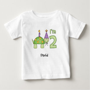 Petite Tortue 2ème anniversaire Baby T-shirt