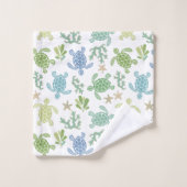 Petite tortue de mer (Gant de toilette)