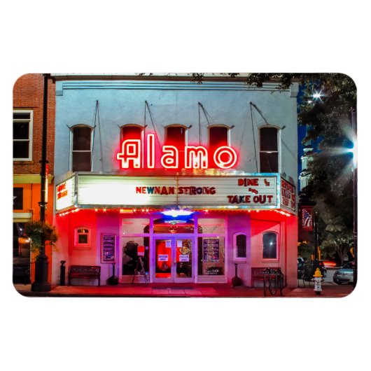 PETITE VILLE ALAMO Magnet photo flexible (Horizontal)