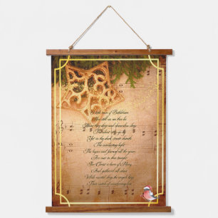 Petite ville de Bethléem Tapisserie murale