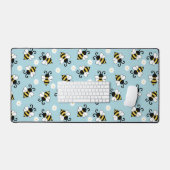 Petites abeilles mignonnes et fleurs marguerites m (Clavier et souris)
