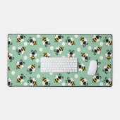 Petites abeilles mignonnes et fleurs marguerites m (Clavier et souris)