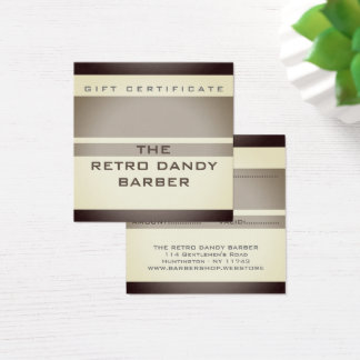 Petites bandes Brown Retro Chic Manly Barbershop