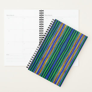 Petites bandes Kente du planificateur