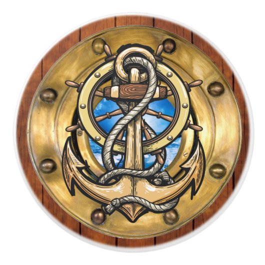 Petites Boutons Nautiques De Tiroirs (Devant)