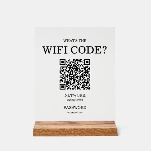 Petites entreprises Qu'est-ce que le code QR Wifi (Recto)