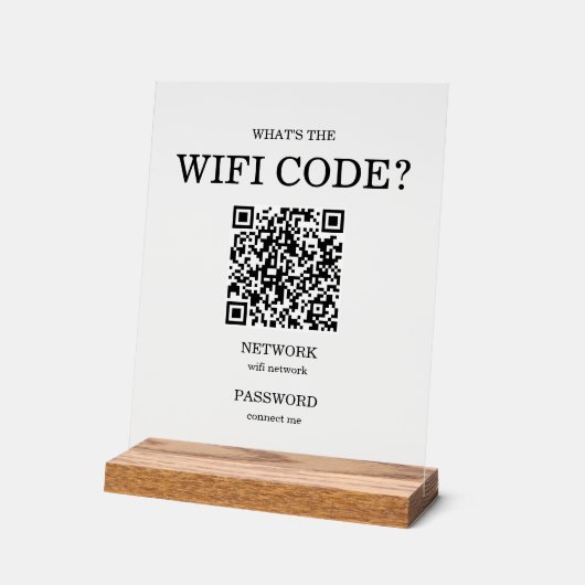 Petites entreprises Qu'est-ce que le code QR Wifi (Angle)