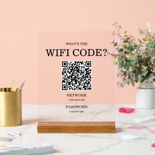 Petites entreprises Qu'est-ce que le code QR Wifi (Mariage)