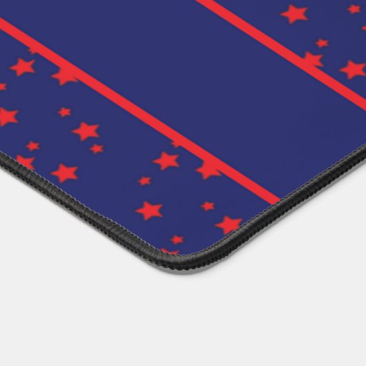 Petites étoiles rouges sur bleu (Coin)