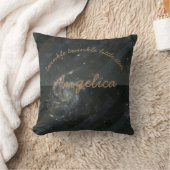 Petites étoiles scintillantes coussin personnalisé (Couverture)