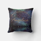 Petites étoiles scintillantes coussin personnalisé (Verso)