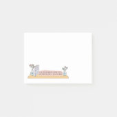 Petites femmes citées Post-it Notes (Devant)