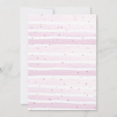 Petites filles amies Baby shower Invitation (Dos)