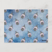 Petites filles Aquarelle Halloween Invitation de l (Dos)