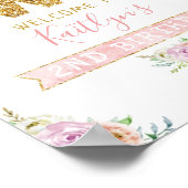 Petites filles Citrouilles 2e Affiche de bienvenue (Coin)