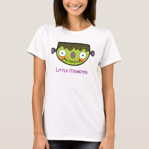 petites filles de T-shirt de monstre